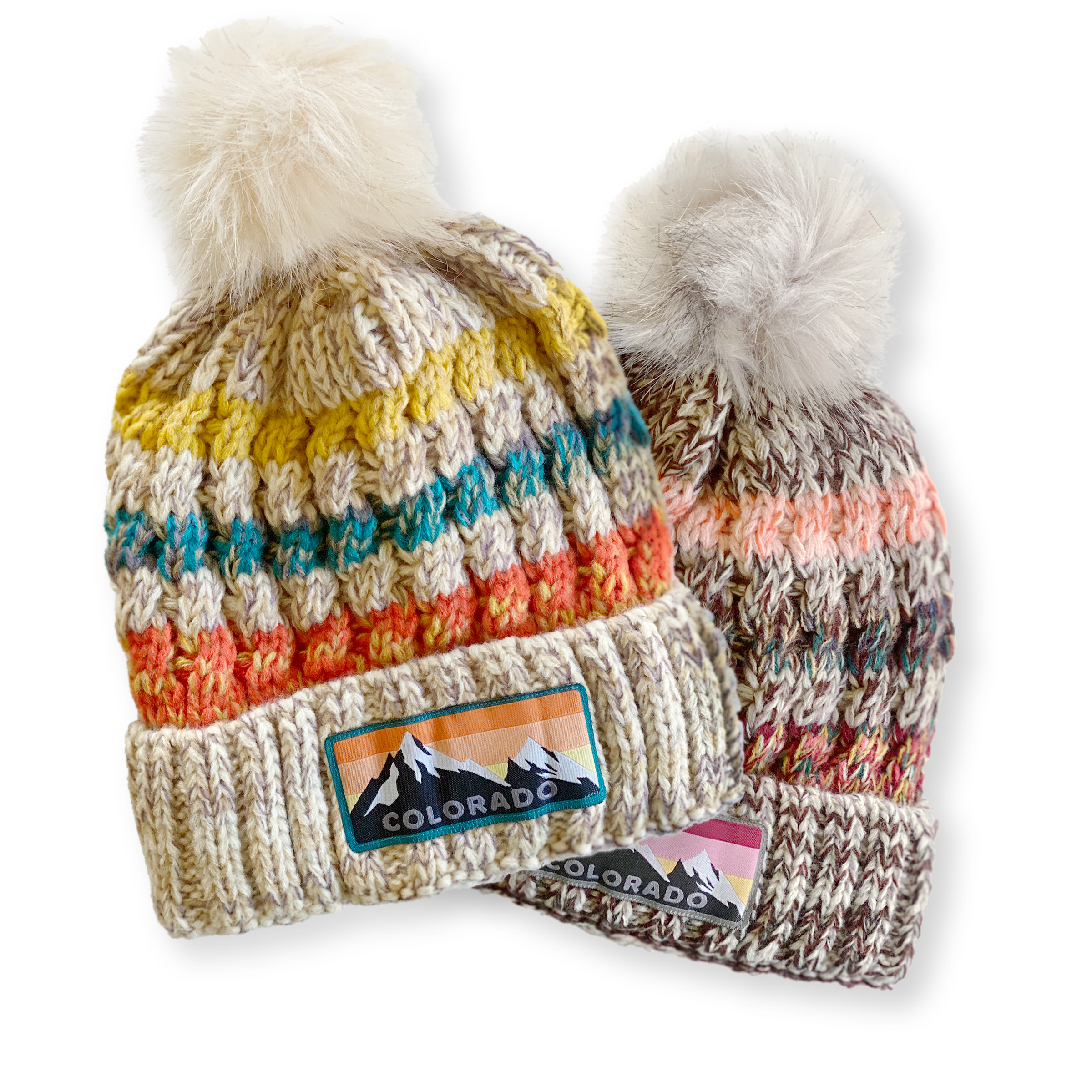 Colorado Pom Beanie - 2 colors